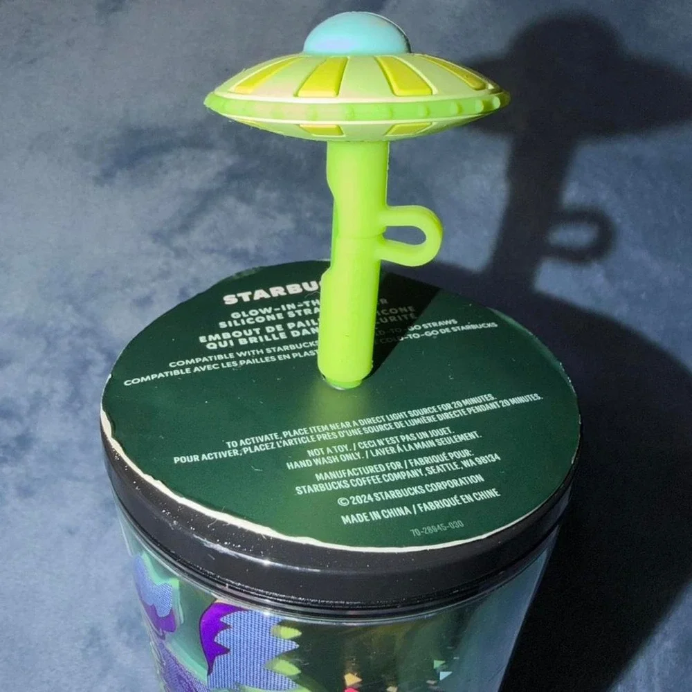 Glow in the dark Starbucks Halloween tumbler